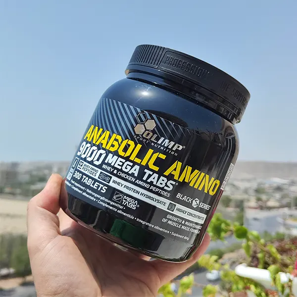بسته 300 عددی قرص آمینو الیمپ سه لیبله اصل