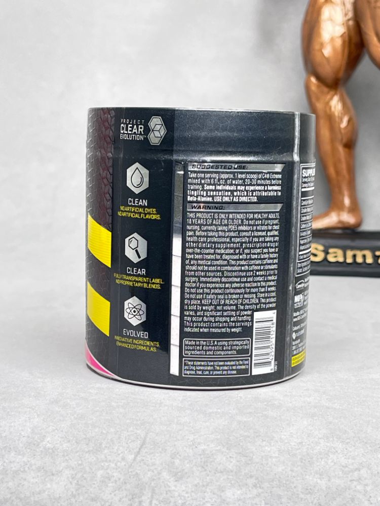پمپ C4 اکستریم سلوکور - C4 Extreme Pre Cellucor - Image 4