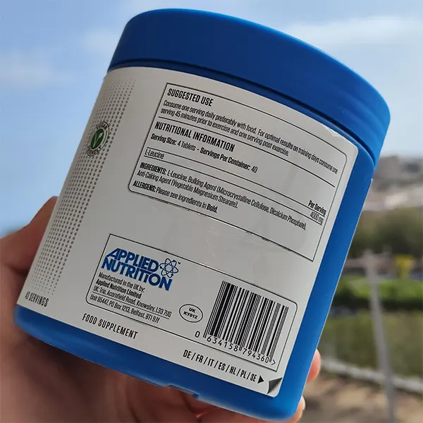 مکمل لوسین 4K اپلاید نوتریشن | Applied nutrition Leucine 4K-سم7شاپ-sam7shop