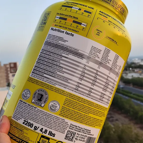 پیور وی ایزوله 95 الیمپ | Olimp Pure Whey Isolate 95 2200g-سم7شاپ-sam7shop.ir