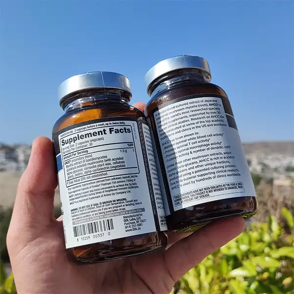 کپسول ای اچ سی سی پلاتینیوم ۷۵۰ میلیگرم | AHCC Kinoko Platinum 750 mg-سم7شاپ-sam7shop.ir