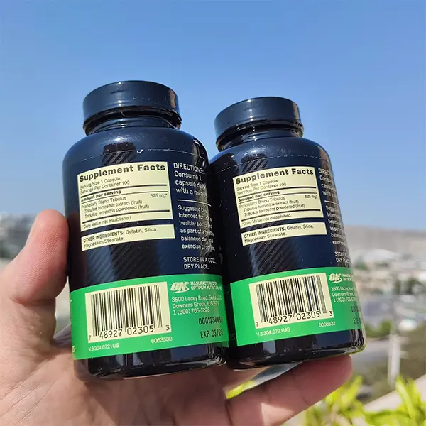 کپسول تریبولوس 625 میلیگرم اپتیموم نوتریشن | Optimum Nutrition Tribulus Capsules 625 mg-سم7شاپ-sam7shop.ir