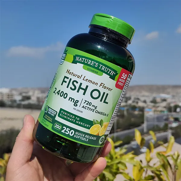 کپسول امگا ۳ نیچرز تروث ۲۴۰۰ میلی‌گرم (90 و 250 عددی)